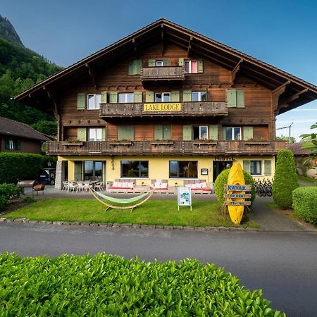 Lake Lodge Hostel Iseltwald Exterior foto