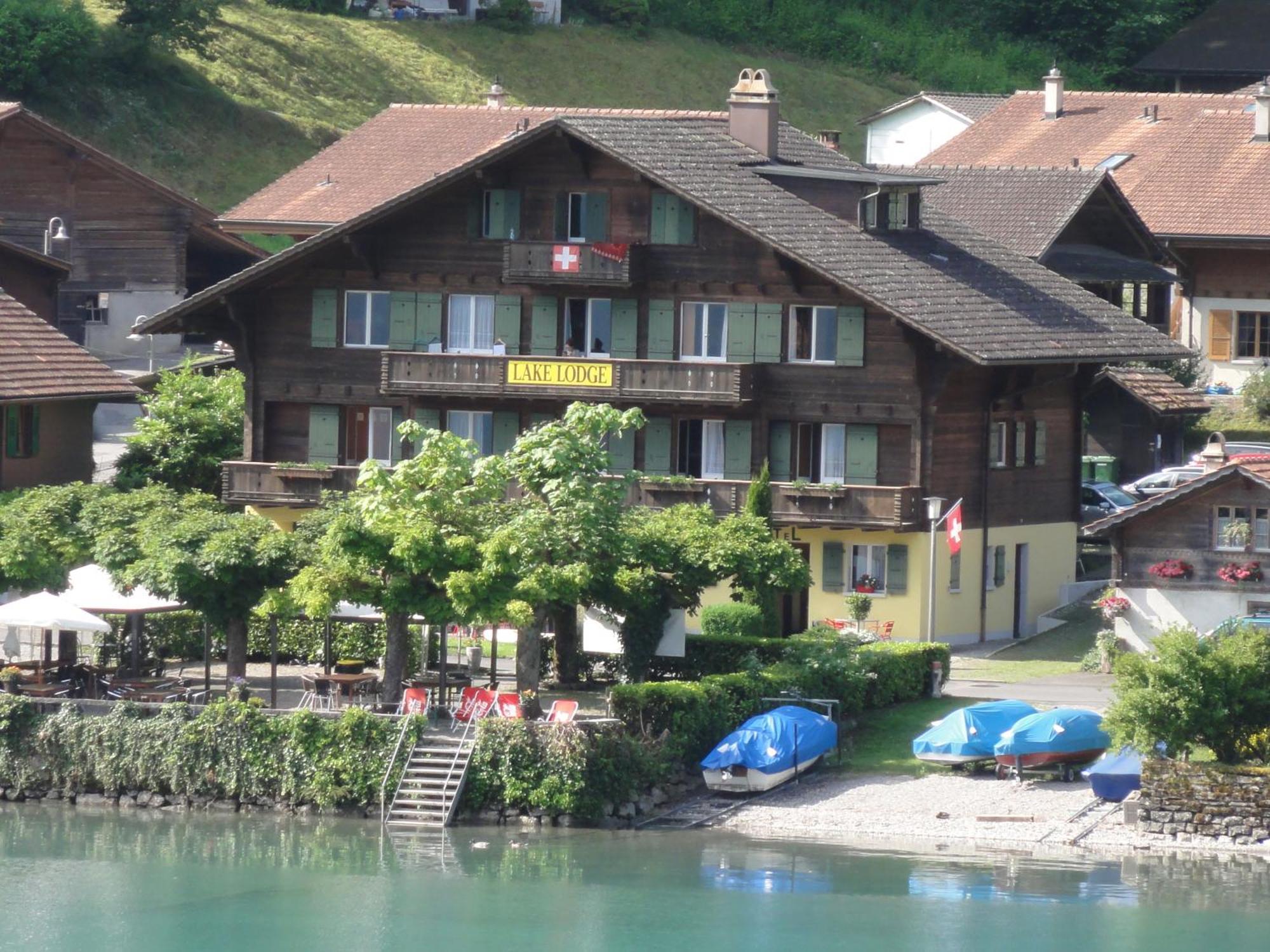 Lake Lodge Hostel Iseltwald Exterior foto